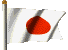 animated flag of Japan